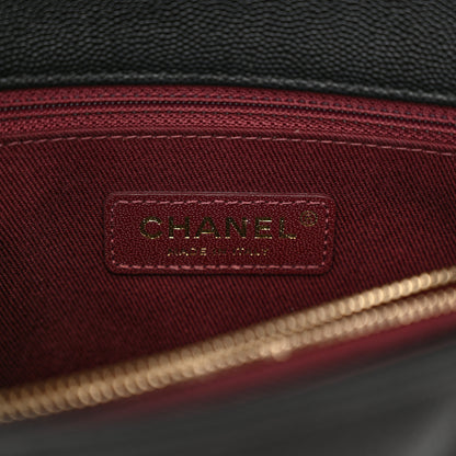 Chanel Caviar Quilted Small Coco Handle Flap Black 6 of 11