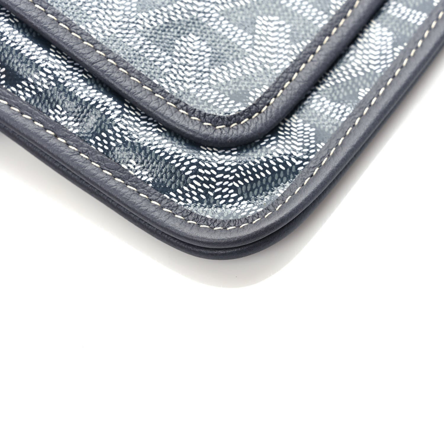 Goyard Goyardine Plumet Wallet Clutch Grey 6 of 7