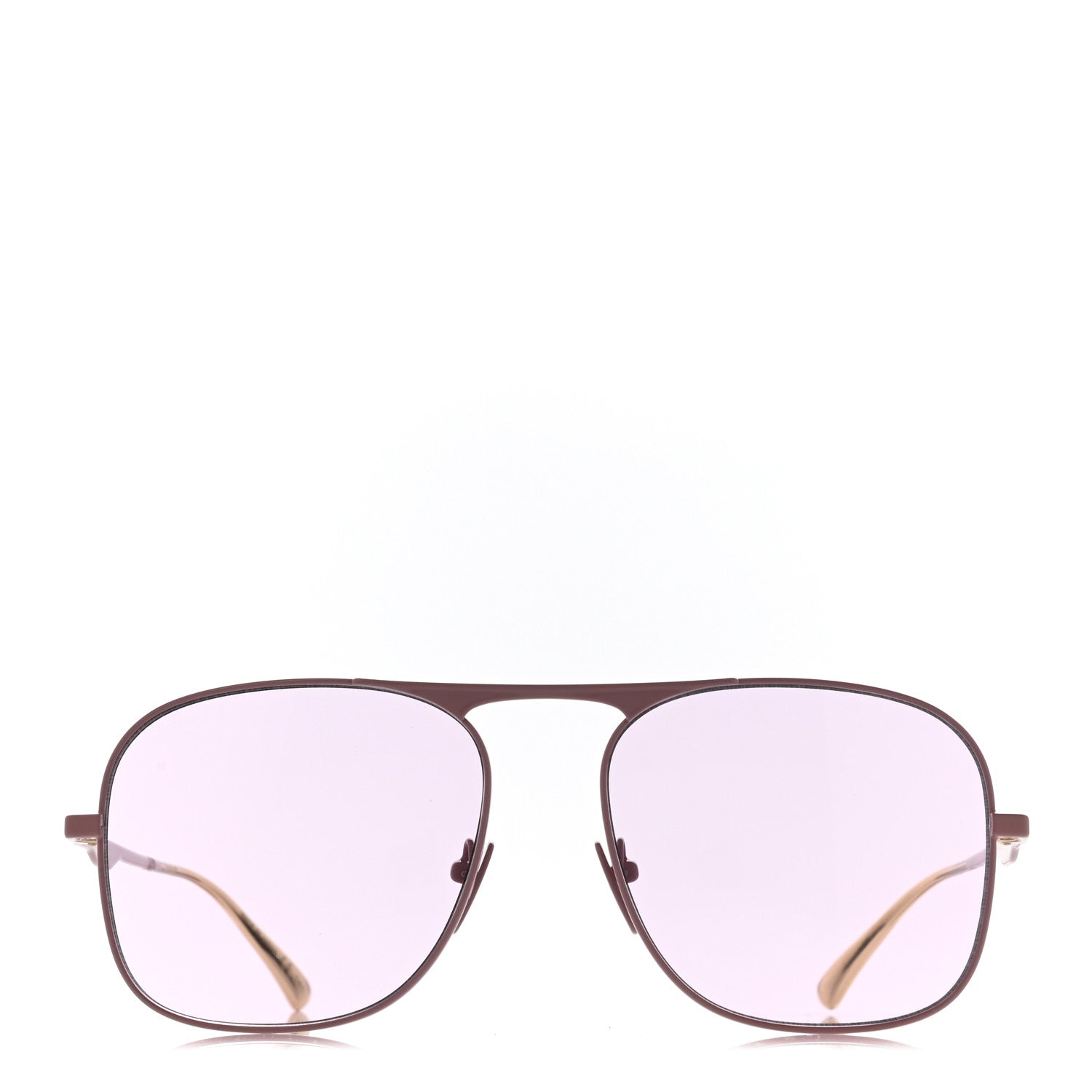 Gucci Square Aviator Sunglasses GG0335S Violet 2 of 10