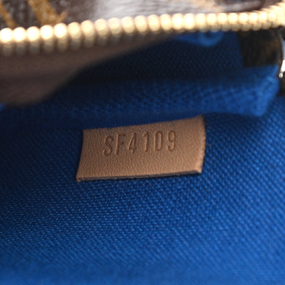Louis Vuitton Monogram 2019 Christmas Animation Mini Venice Pochette Accessories Blue 6 of 8