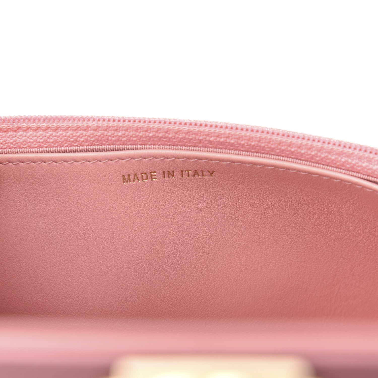 Chanel Caviar Quilted Boy Wallet On Chain WOC Pink 7 of 13