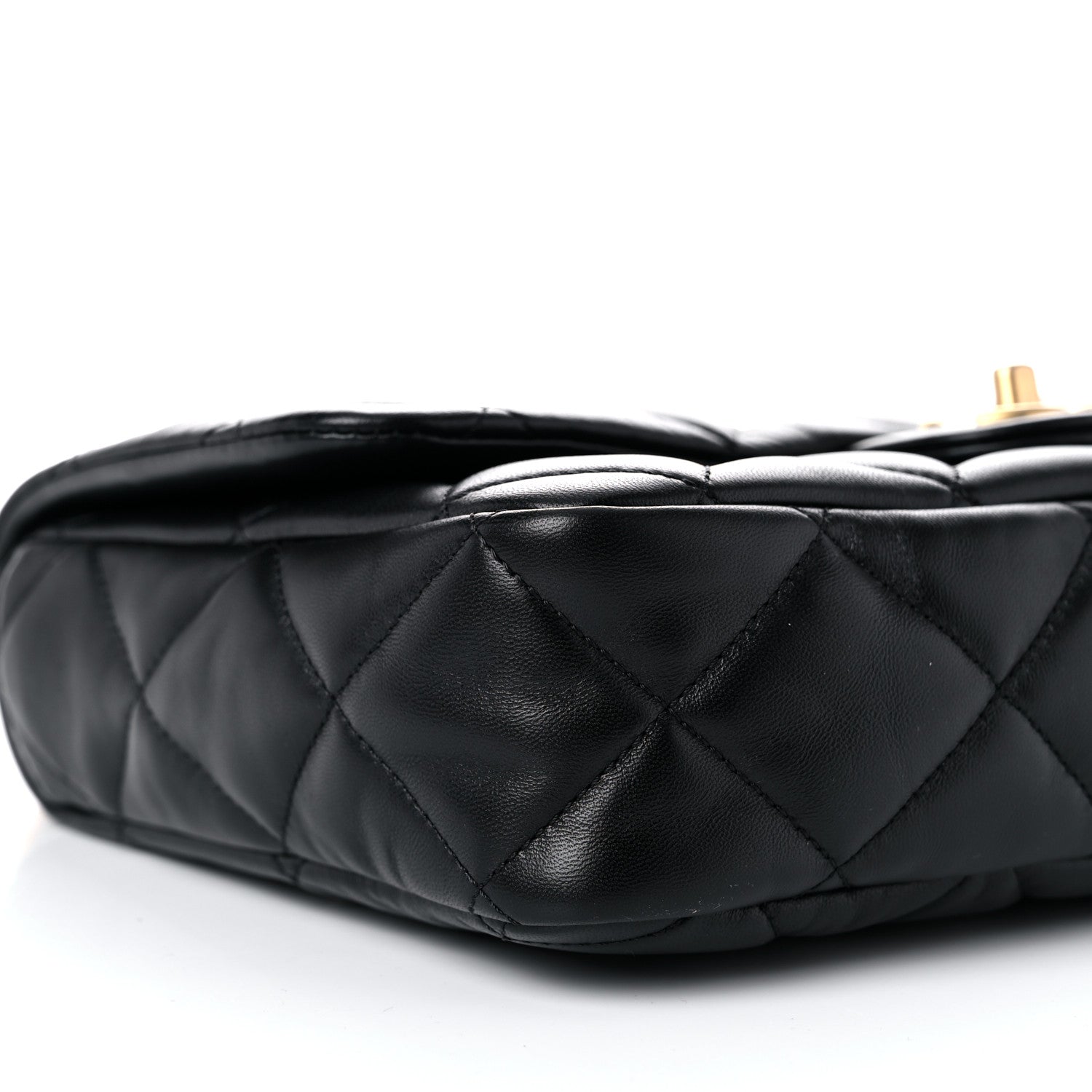 Chanel Lambskin Quilted Large CC Funky Town Flap Black 8 of 10