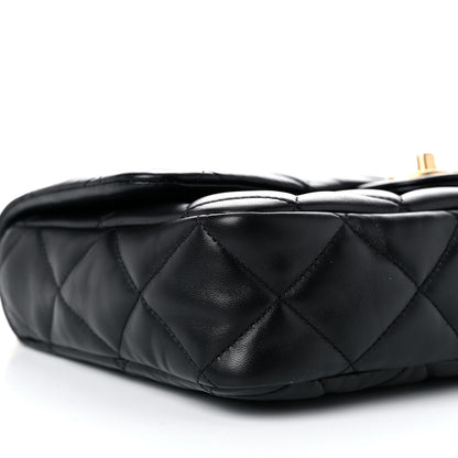 Chanel Lambskin Quilted Large CC Funky Town Flap Black 8 of 10