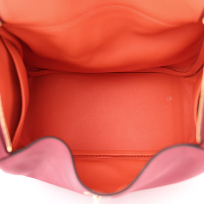 Hermes Swift Verso Lindy 26 Rouge Grenat Orange 5 of 10