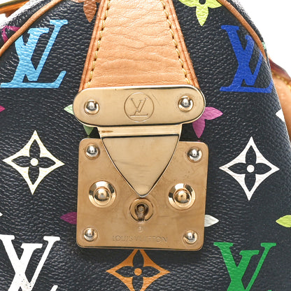 Louis Vuitton Monogram Multicolor Speedy 30 Black 9 of 9