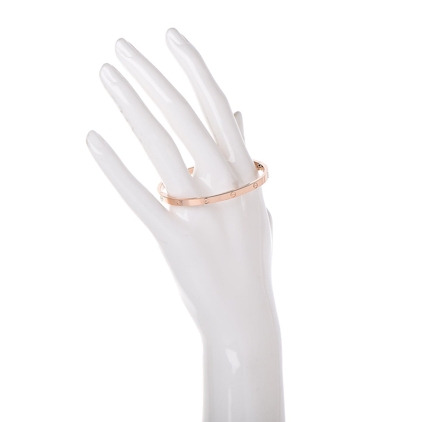 18K Pink Gold Small LOVE Bracelet 16