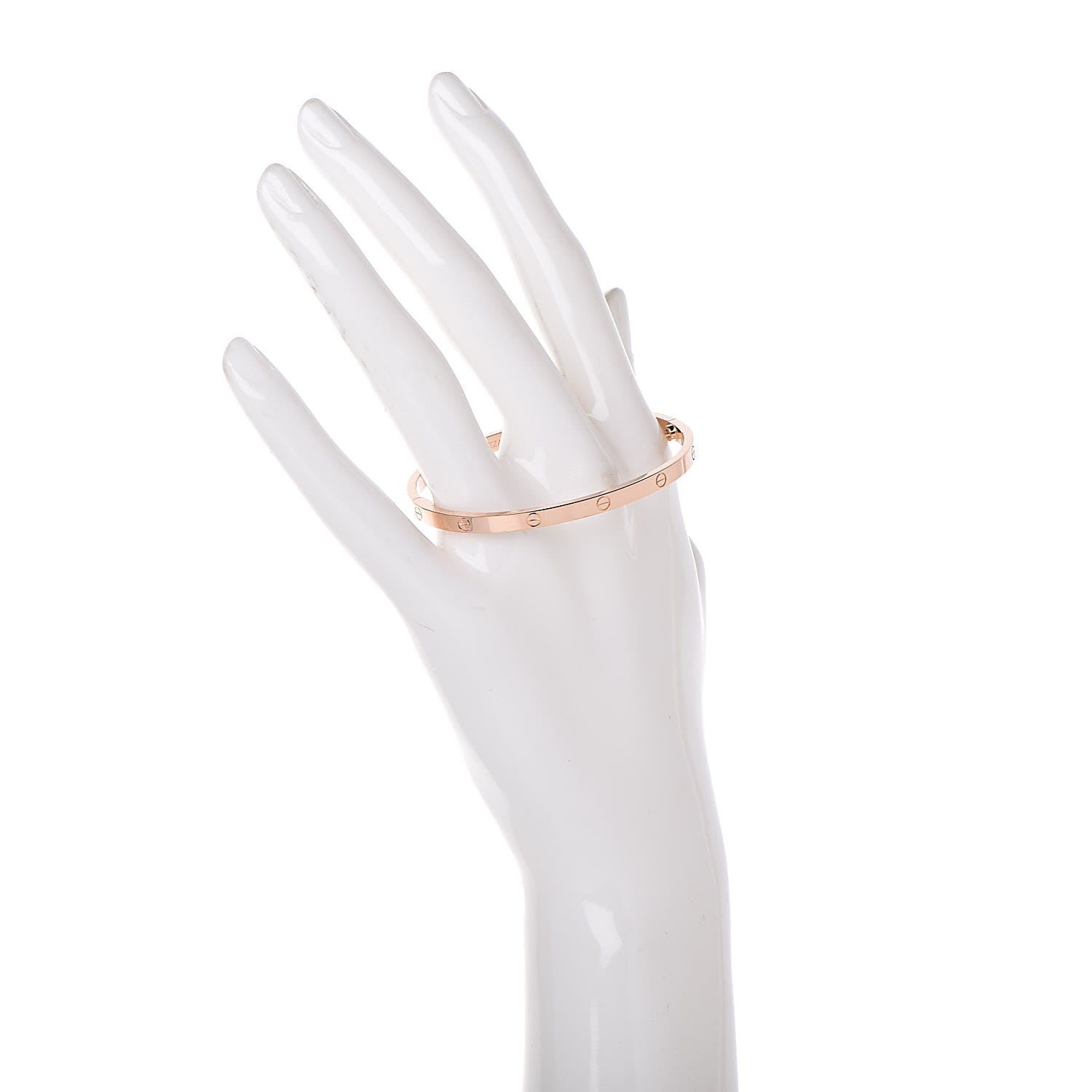 Cartier 18K Pink Gold Small LOVE Bracelet 16 2 of 6