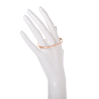 Cartier 18K Pink Gold Small LOVE Bracelet 16 2 of 6