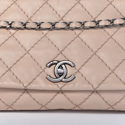 Chanel Calfskin Stitch It Accordion Flap Beige 14 of 14