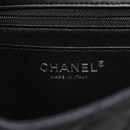 Chanel Lambskin Quilted Mini Rectangular Flap Black 6 of 12