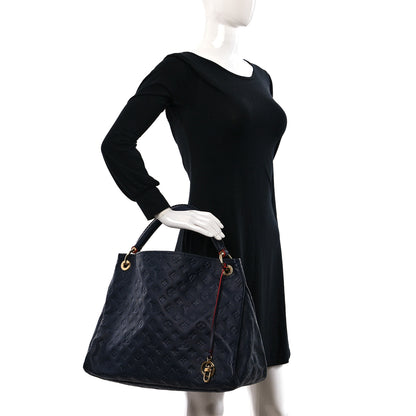 Louis Vuitton Empreinte Artsy MM Marine Rouge 2 of 10