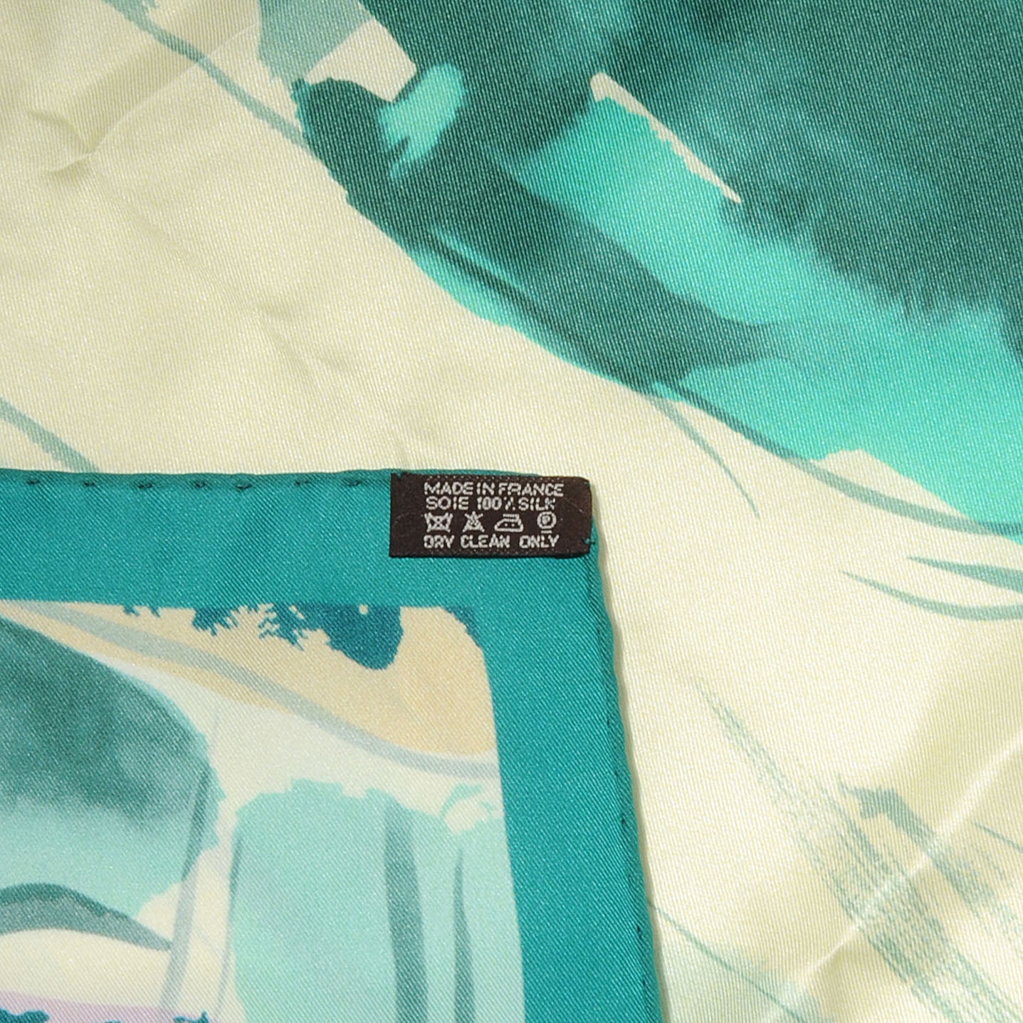 Hermes Silk Sur Les Rives Du Leman Scarf 70 5 of 5