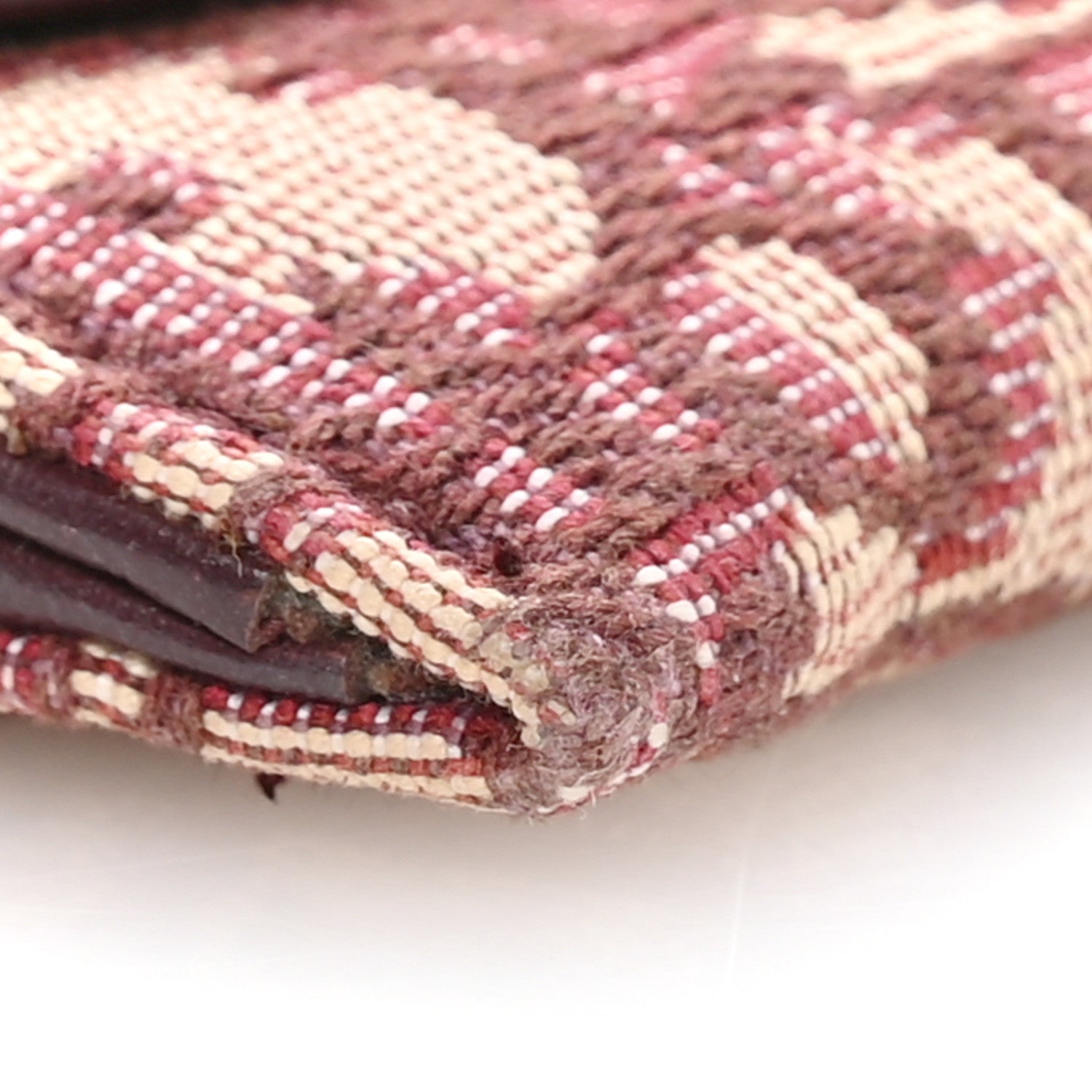 Christian Dior Oblique Saddle Chain Long Wallet Bordeaux 10 of 10