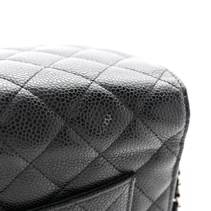 Chanel Caviar Quilted Wallet On Chain WOC Black 12 of 13