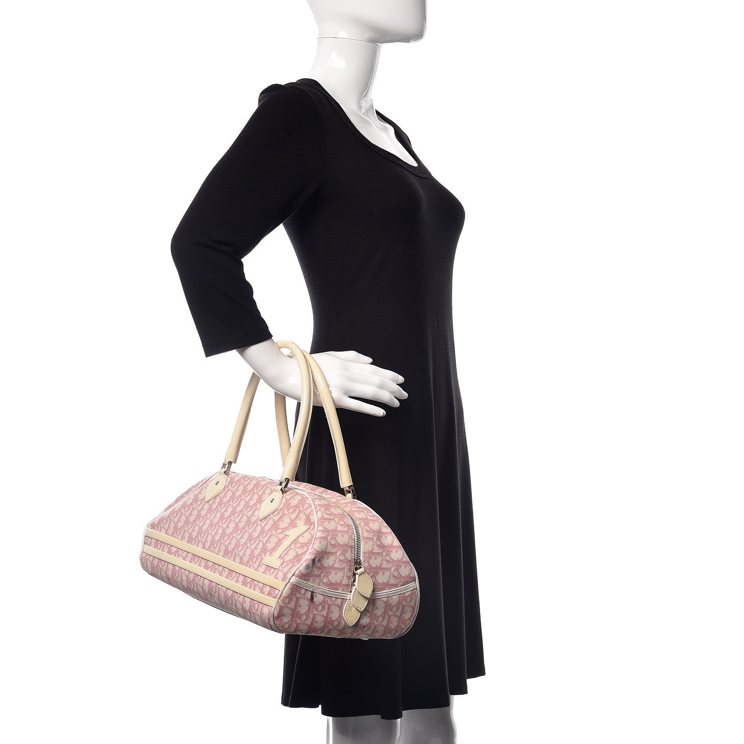 Christian Dior Monogram Girly Boston Pink 2 of 19