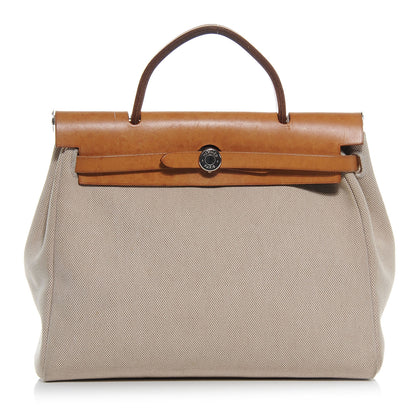 Hermes Toile HERBAG PM Natural 1 of 12