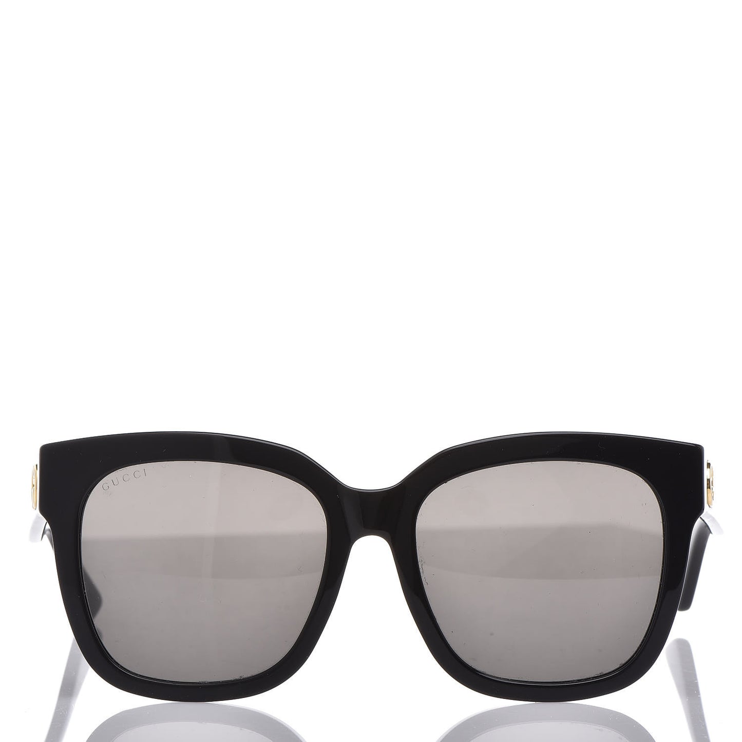 Square Frame Sunglasses GG0034SA Black