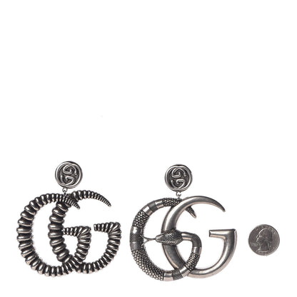 Gucci Interlocking GG Earrings Silver 2 of 4