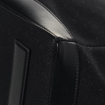 Tom Ford Canvas Calfskin Logo Tote Black 9 of 11