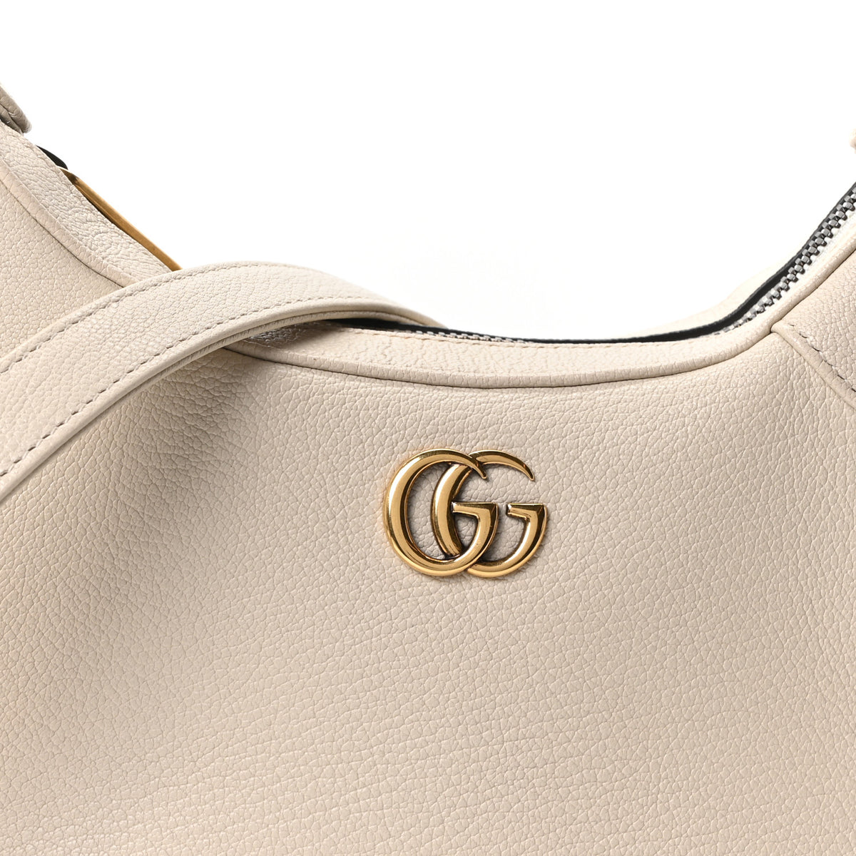 Gucci Goatskin Small Aphrodite Shoulder Bag Mystic White 8 of 10