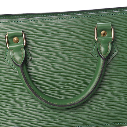 Louis Vuitton Epi Sac Triangle Green 16 of 18