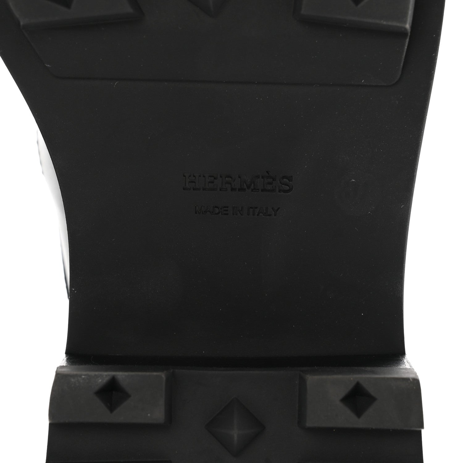 Hermes Glossed Calfskin First Oxford 37.5 Black 6 of 9