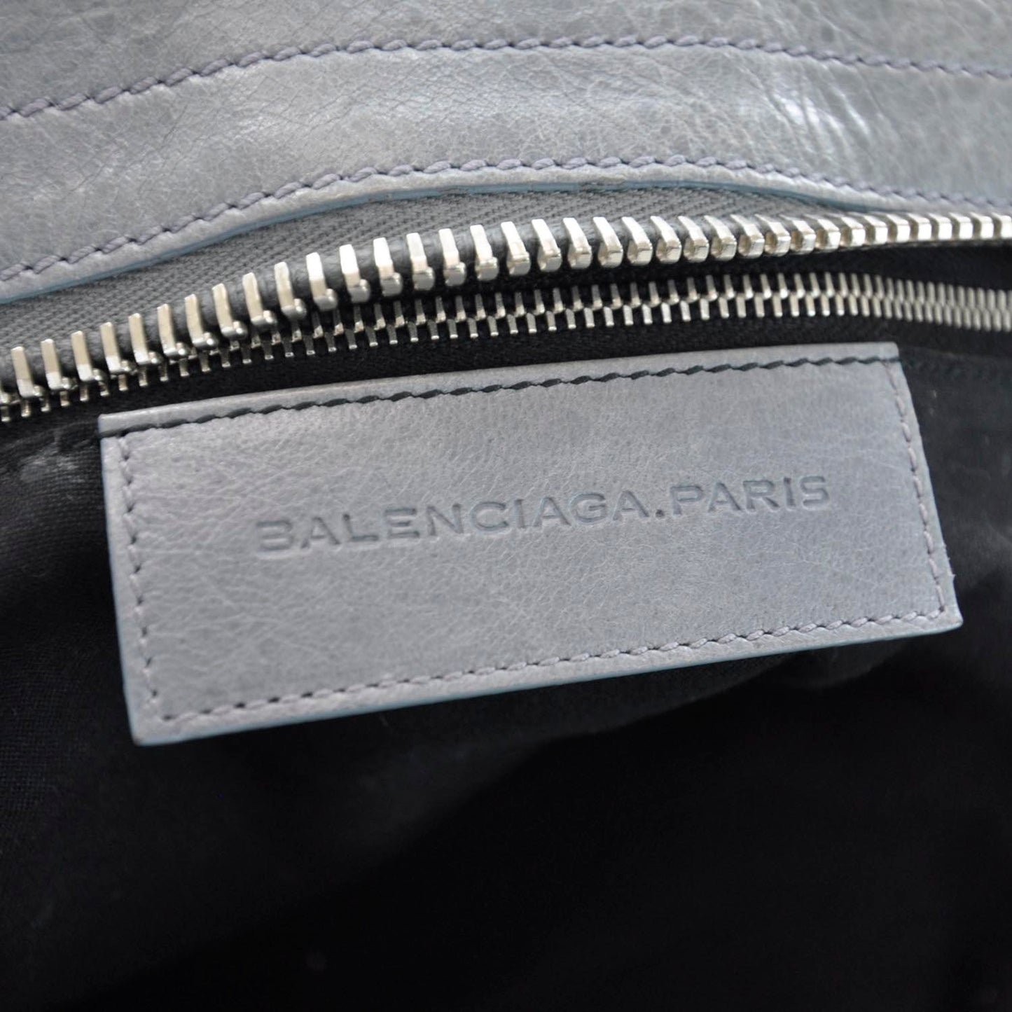 Agneau Giant 12 Silver Hardware City Ardoise