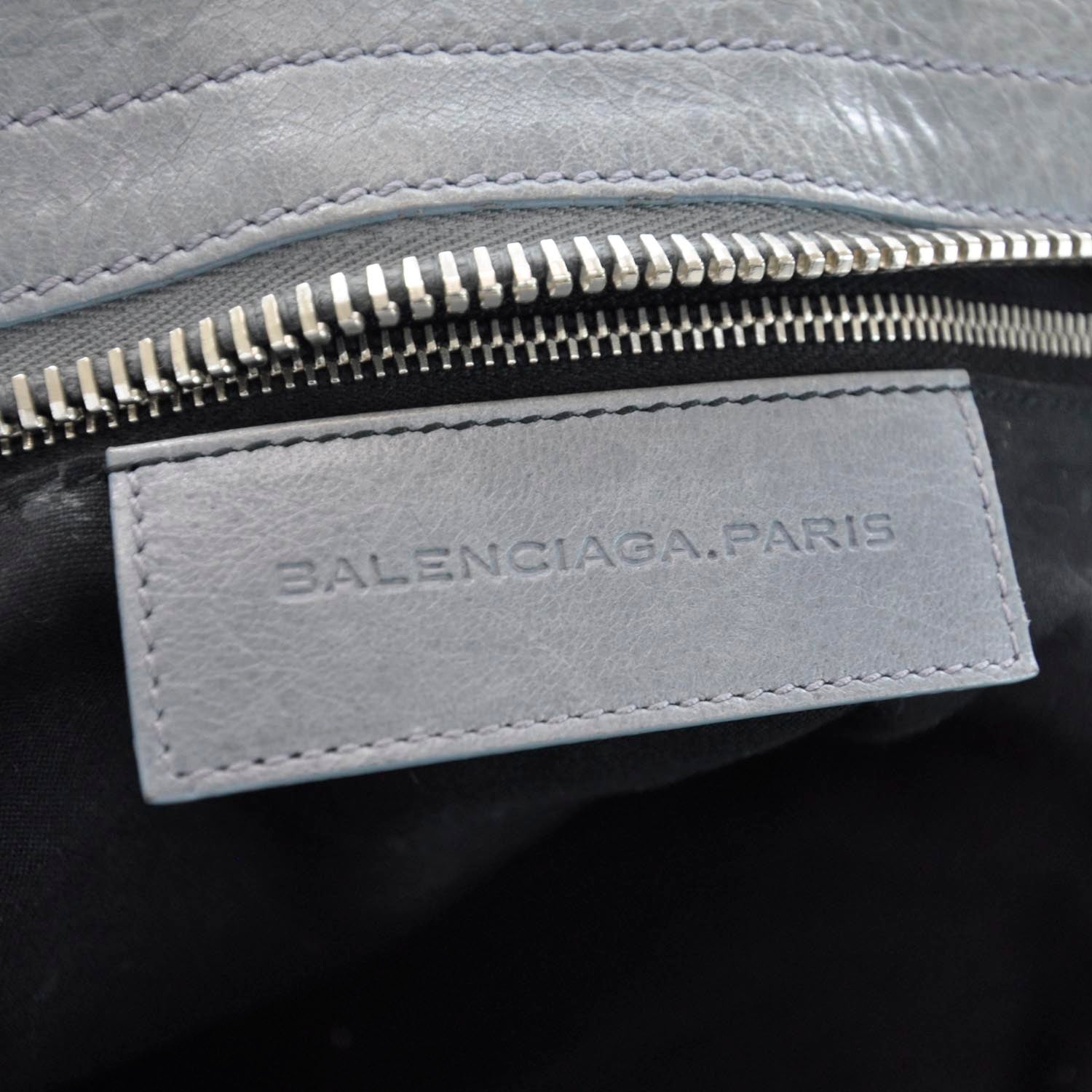 Balenciaga Agneau Giant 12 Silver Hardware City Ardoise 8 of 9