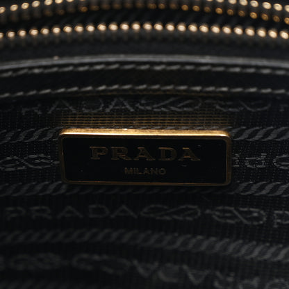 Prada Saffiano Medium Galleria Double Zip Tote Black 6 of 12