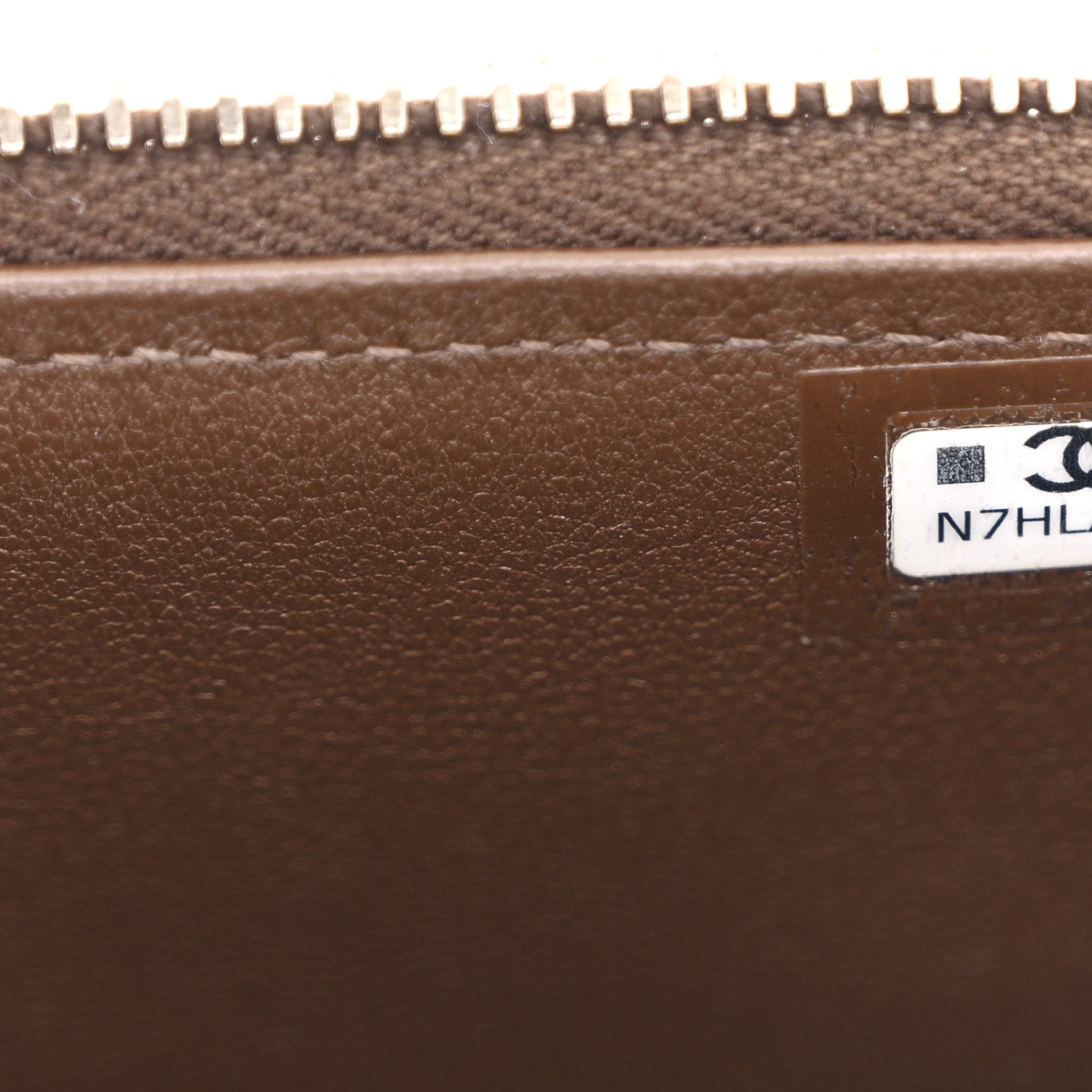 Chanel Tweed Small Top Handle Vanity Case With Chain Brown Multicolor 7 of 13