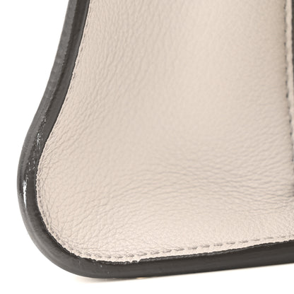 Salvatore Ferragamo Calfskin Jet Set Top Handle Bag Grey Navy 12 of 14