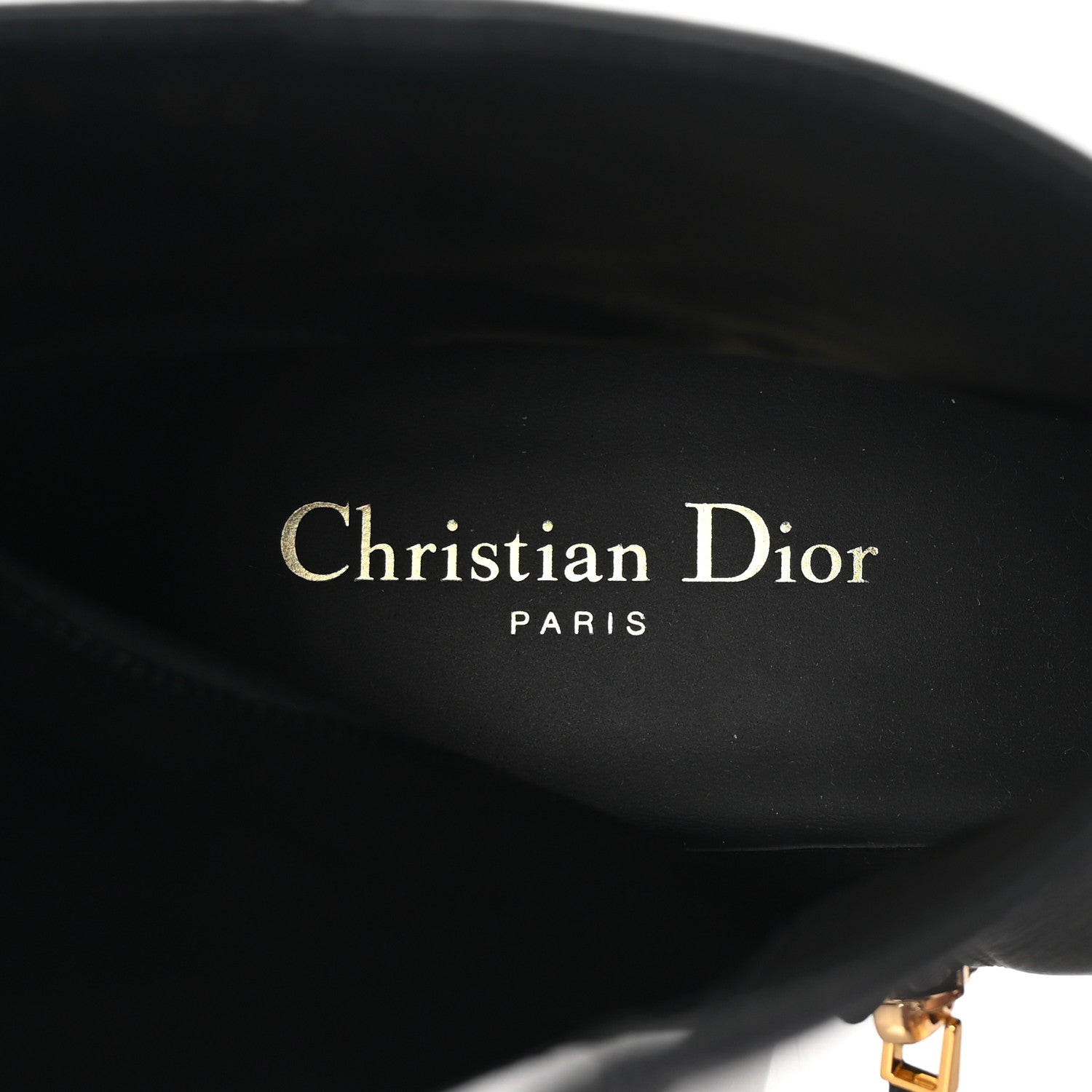 Christian Dior Calfskin 30 Montaigne Ankle Boot 39 Black 8 of 9