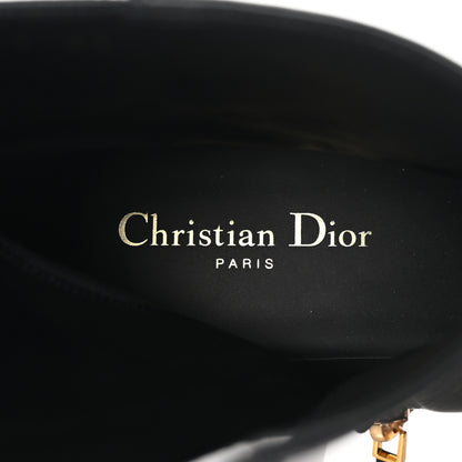 Christian Dior Calfskin 30 Montaigne Ankle Boot 39 Black 8 of 9