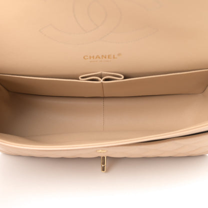 Chanel Caviar Quilted Jumbo Double Flap Beige Clair 4 of 4