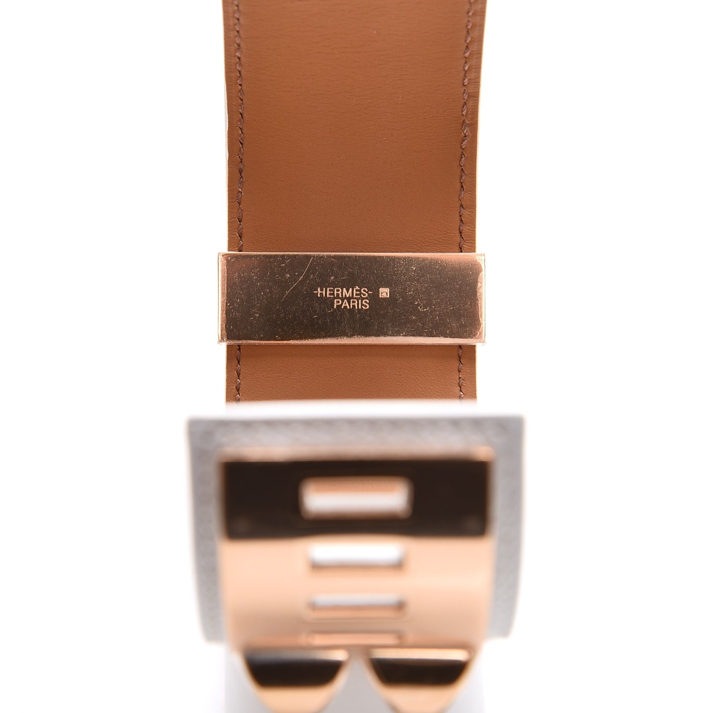 Epsom Collier de Chien CDC Bracelet T2 White
