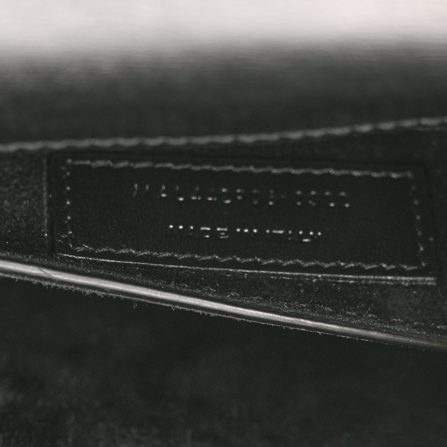 Saint Laurent Calfskin Medium Monogram Monochrome Sunset Black 8 of 11