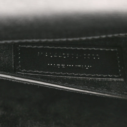 Saint Laurent Calfskin Medium Monogram Monochrome Sunset Black 8 of 11