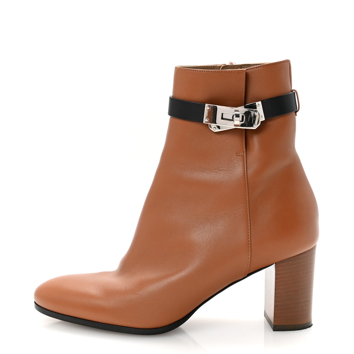 Calfskin Saint Germain Ankle Boots 37.5 Naturel