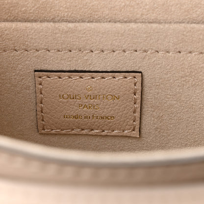 Louis Vuitton Grained Calfskin Lockme Tender Greige 6 of 9