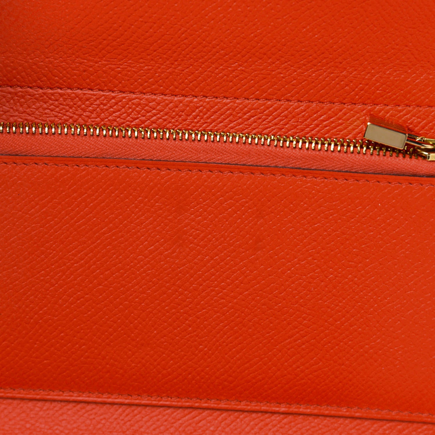 Hermes Epsom Medium Kelly Wallet Rouge Tomate 5 of 12