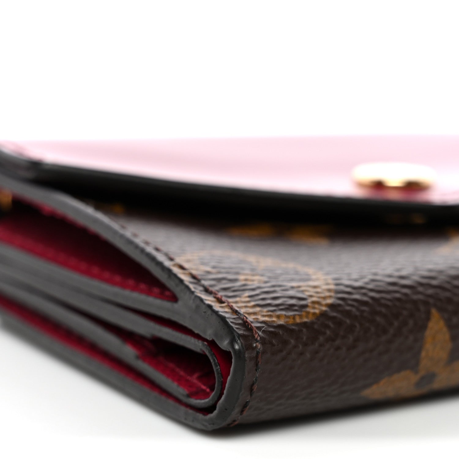 レア✨Aランク✨LOUIS VUITTON✨ヴェリー コンパクトウォレット LOUIS VUITTON Monogram Vernis Zippy Wallet Amarante