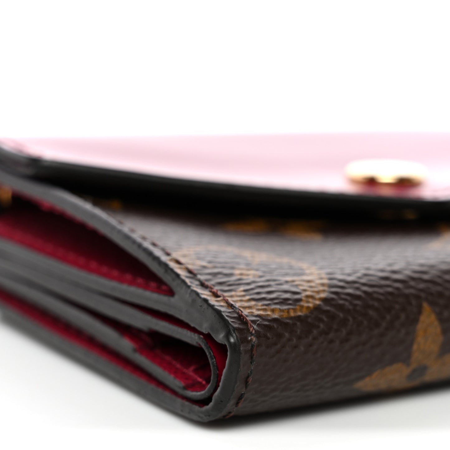 Monogram Zoe Wallet Fuchsia