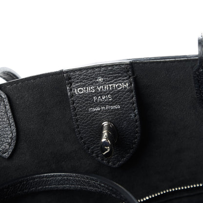 Louis Vuitton Calfskin Lockme Cabas Black 8 of 10