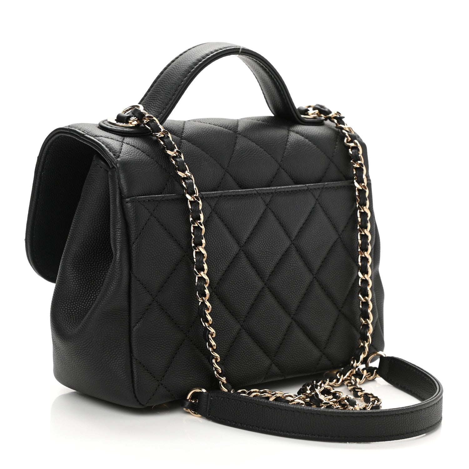 Chanel Caviar Quilted Small Business Affinity Flap Black 2 of 10