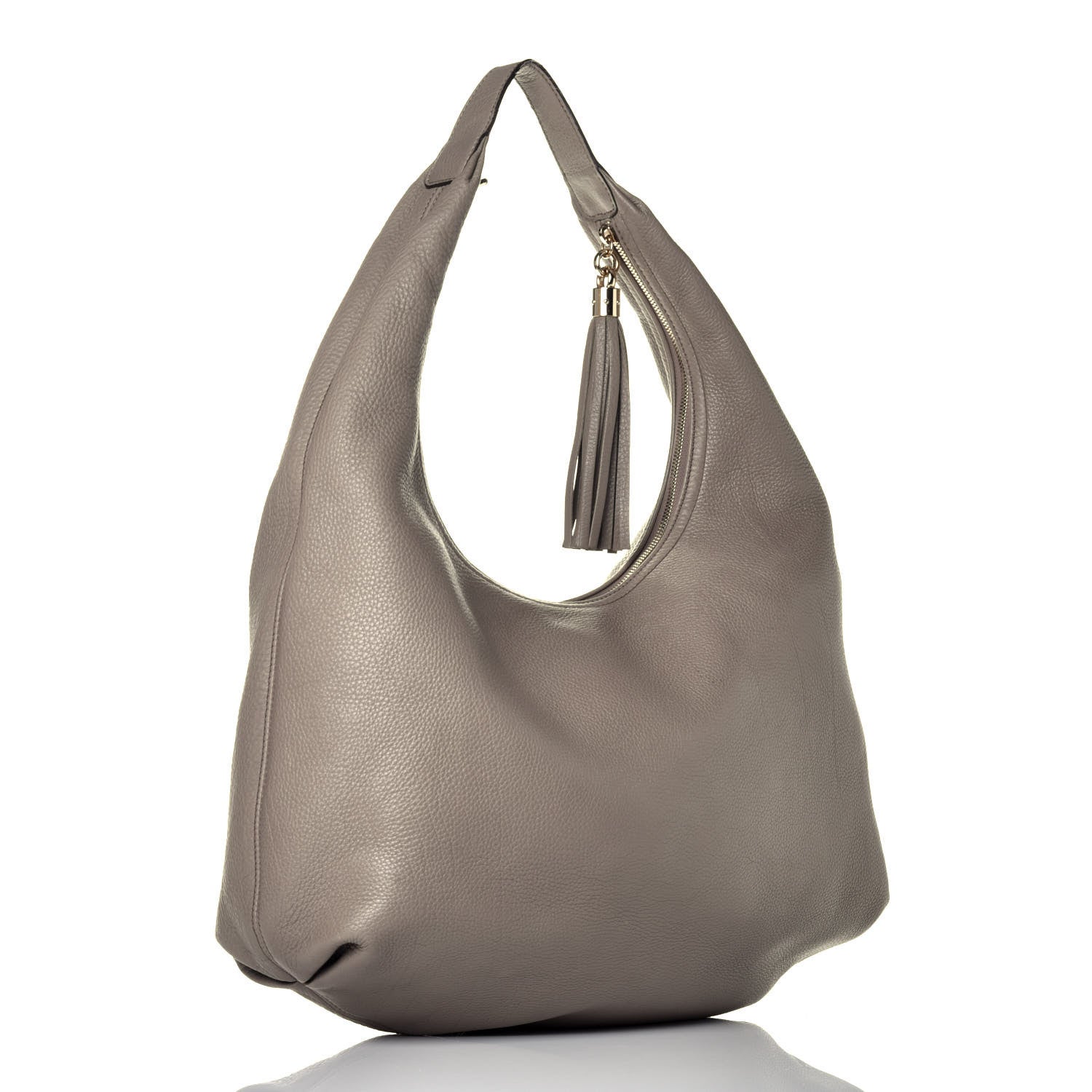 Gucci Pebbled Calfskin Large Soho Hobo New Fango 3 of 9