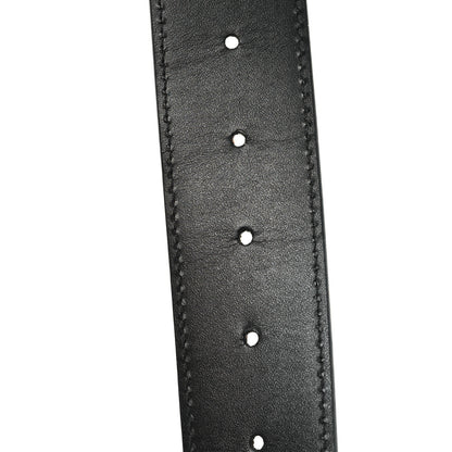 Louis Vuitton Monogram Calfskin 40mm LV Initiales Reversible Belt 100 40 Black 4 of 5