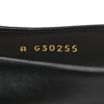 Chanel Lambskin Camellia Ballerina Flats 38 Black 8 of 11