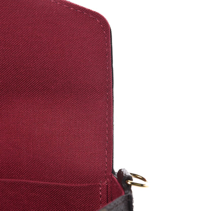Louis Vuitton Monogram Pochette Felicie Chain Wallet Fuchsia 7 of 7