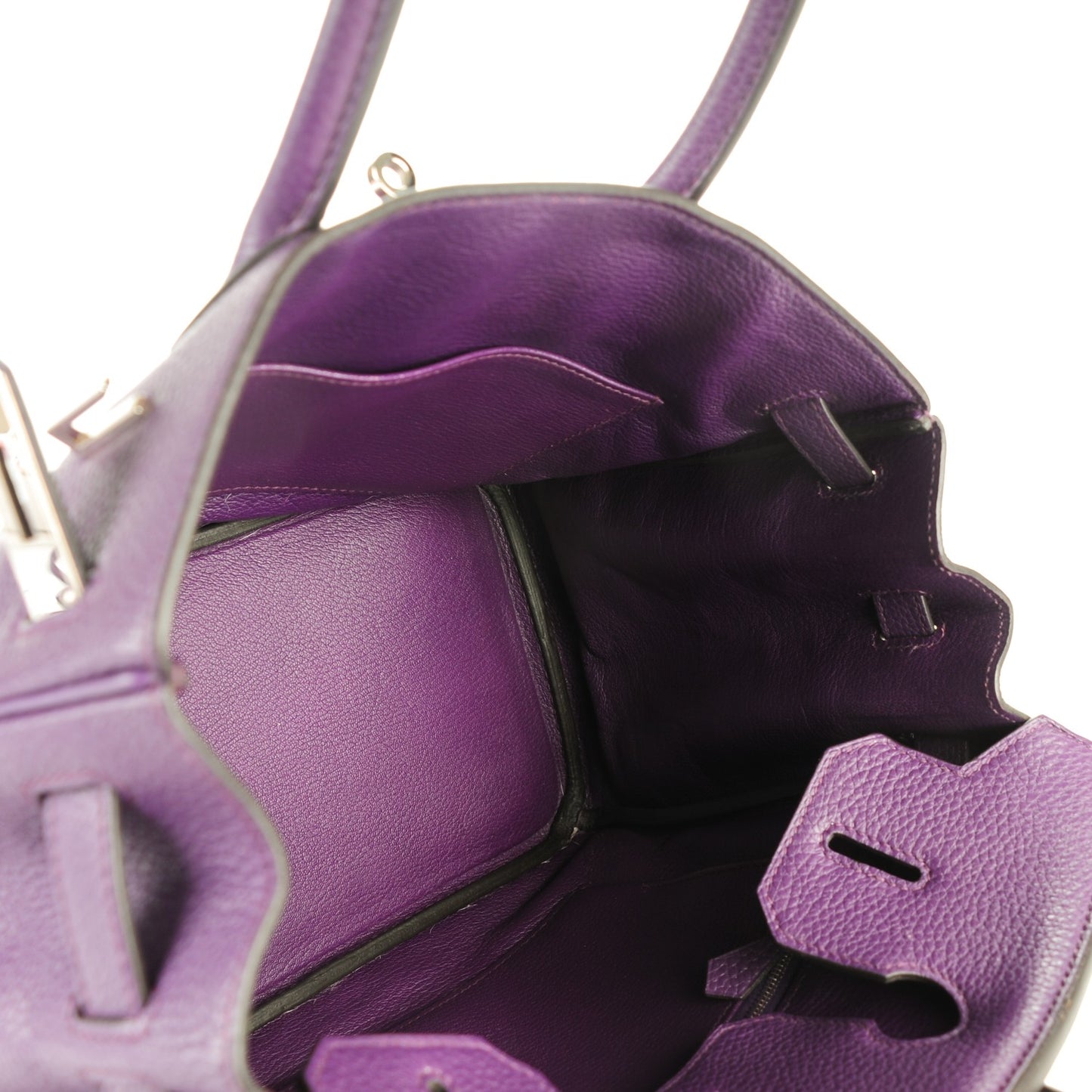 Taurillon Clemence Birkin 30 Ultraviolet