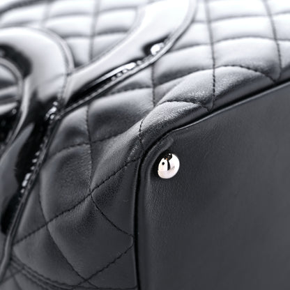 Chanel Calfskin Quilted Medium Cambon Tote Black 7 of 14